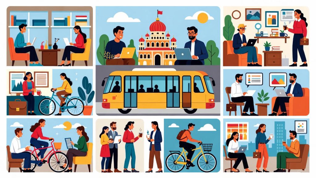 International students thriving abroad.